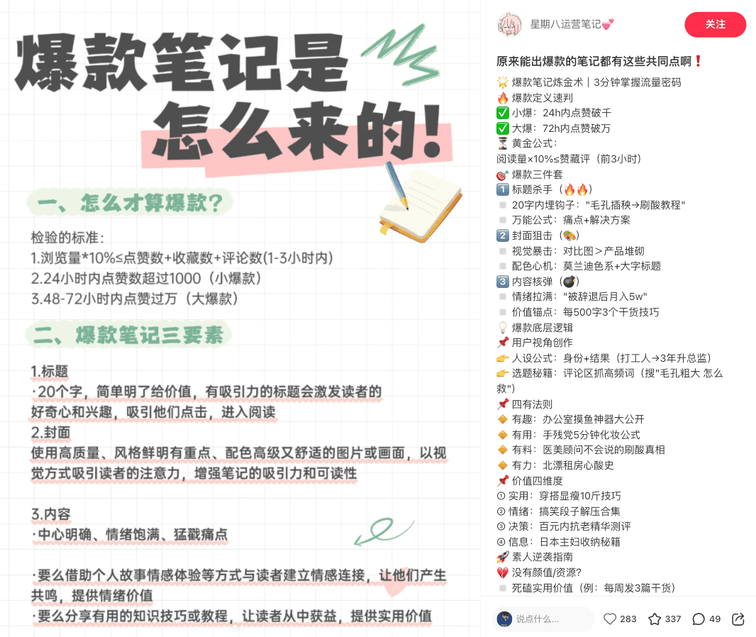 优质笔记怎么写